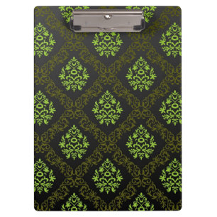 Wallpaper Floral Green Clipboard
