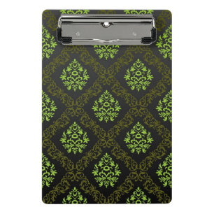 Wallpaper Floral Green Mini Clipboard