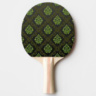 Wallpaper Floral Green Ping Pong Paddle