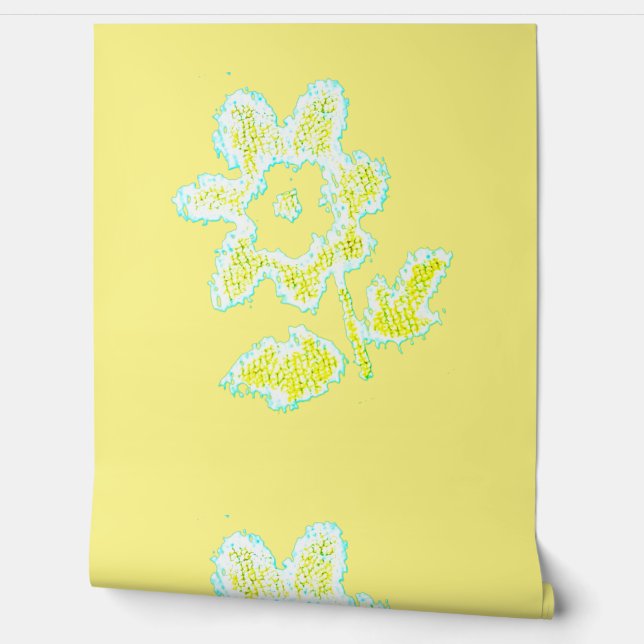 WALLPAPER FLOWER STYLE DESIGN (Unrolling)
