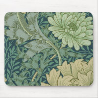 Wallpaper Pattern Sample with Chrysanthemum