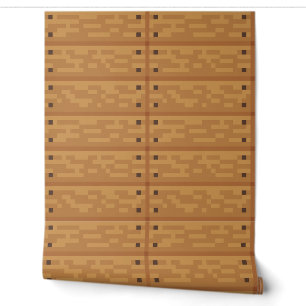 Wallpaper Pixel-Art "WOODPLANKS" 8 bit Var02