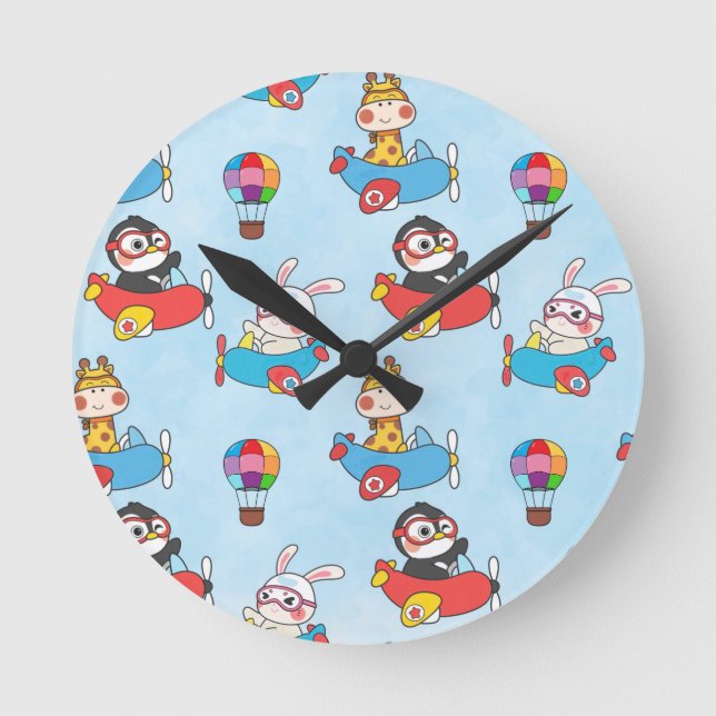 Wallpaper Round Clock (Front)