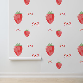 Wallpaper with a modern pattern.