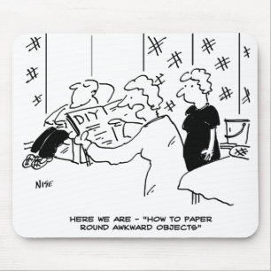Wallpapering and Home Decorating Cartoon Mouse Pad