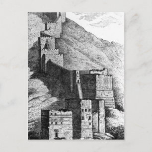 Walls of Antioch, 1894 Postcard