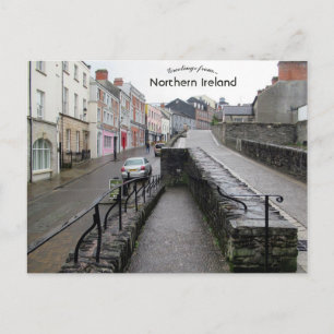 Walls of Londonderry Northern Ireland Postcard