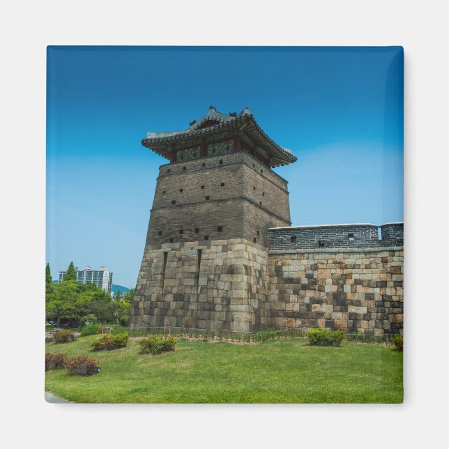 Walls Of Suwon Fortress Magnet (Front)