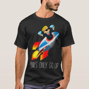 WallStreetBets WSB Rocket Ship To The Moon Stonks T-Shirt