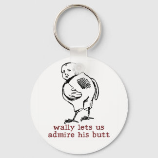 Wally's Butt Keychain
