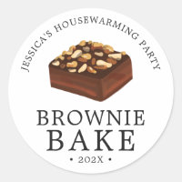 Walnut Brownie | Bake-Themed Party