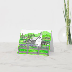 Walnut Hill Farm Folded Note Card