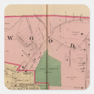 Walnut Hills, Ohio Square Sticker