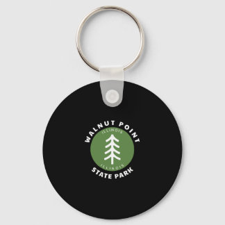 Walnut Point State Park Illinois Il Forest Tree Dg Key Ring