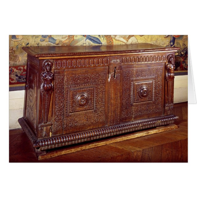 Walnut Sideboard, Lyonnais School (Front Horizontal)