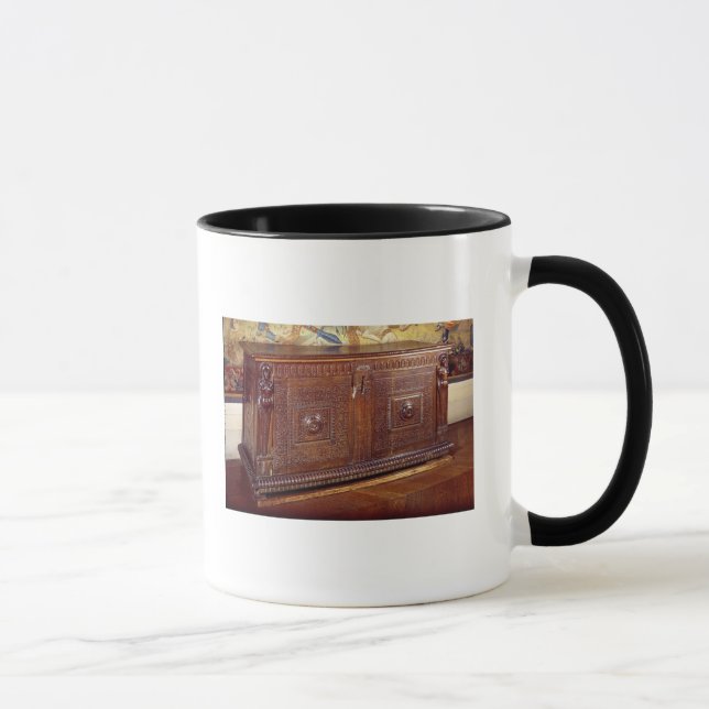 Walnut Sideboard, Lyonnais School Mug (Right)