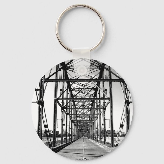 WALNUT STREET BRIDGE - CHATTANOOGA, TN KEY RING (Front)