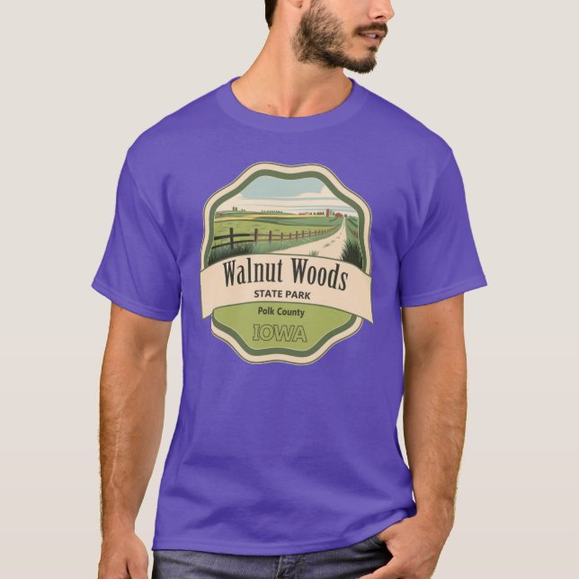 Walnut Woods State Park T-Shirt (Front)
