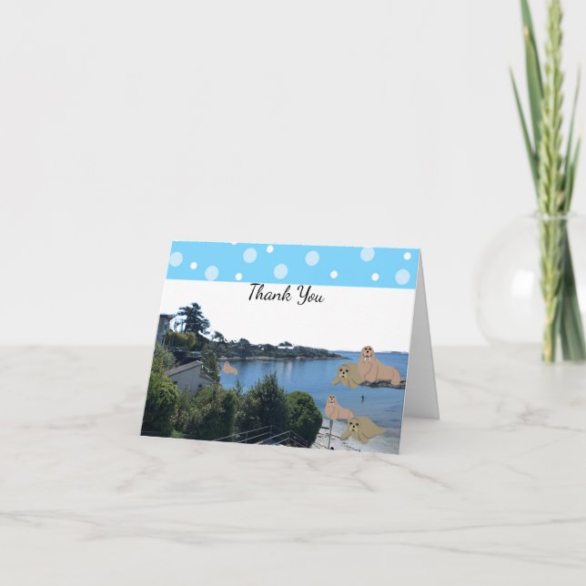 Walrus an Sea Lions Thank You (Front)