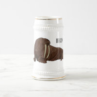 Walrus cartoon illustration