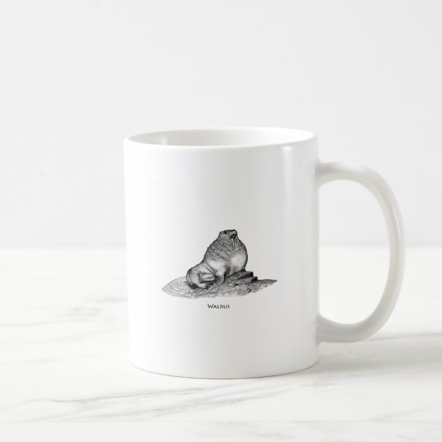 Walrus Coffee Mug (Right)