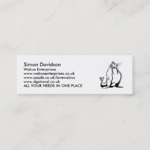 Walrus Enterprises Business Cards ...