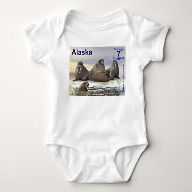 Walrus - Four Brothers Baby Bodysuit (Front)