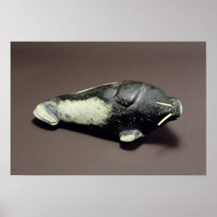 Walrus, from Cape Dorset Poster