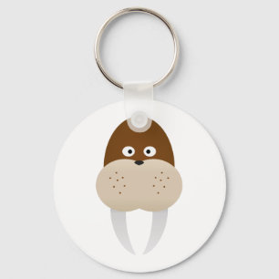 Walrus Key Ring