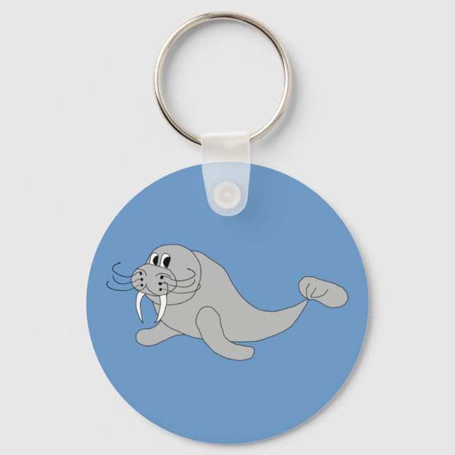 Walrus Keychain (Front)