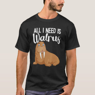 Walrus Mammal Animals Walrus  Seal Animal  1 T-Shirt