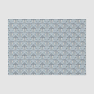 Walrus Moustache Pattern Tissue Paper