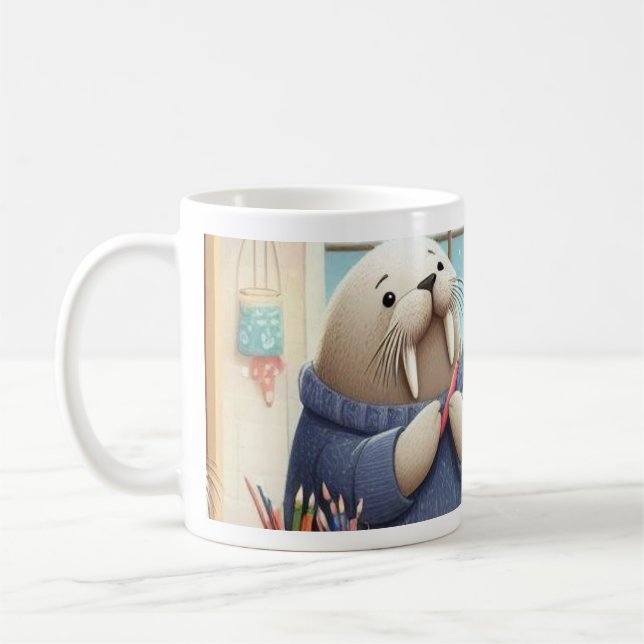 Walrus Mug (Left)