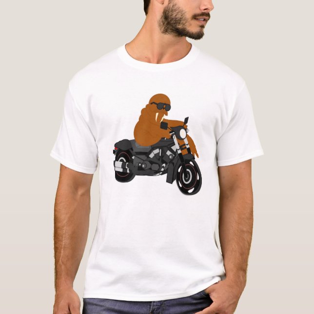 Walrus on a Davison T-Shirt (Front)