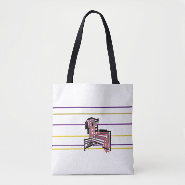 Walrus summer joy tote bag (Front)