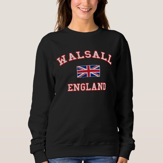 WALSALL British Flag Badge Sweatshirt (Front)