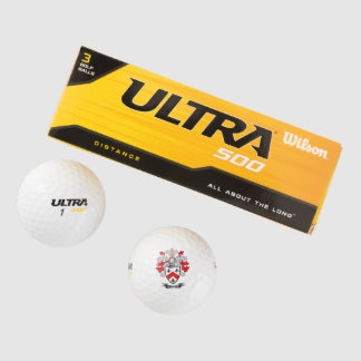 Walsh Coat of Arms Golf Balls