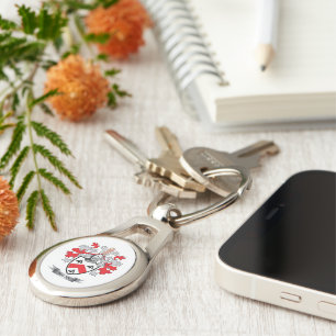 Walsh Coat of Arms Key Ring