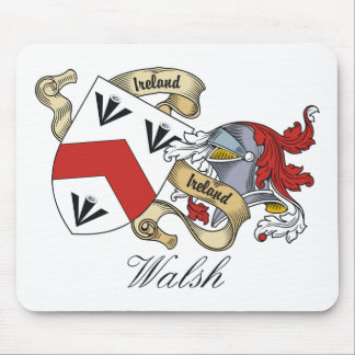 Walsh Family Crest Mouse Pad