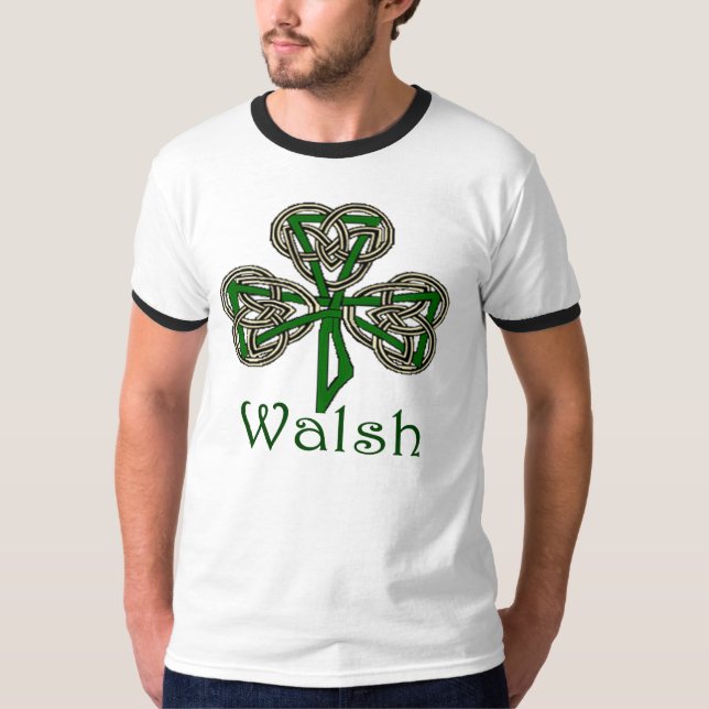 Walsh Shamrock T-Shirt (Front)