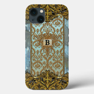 Walshdean Elegant Victorian  Monogram  iPhone 13 Case