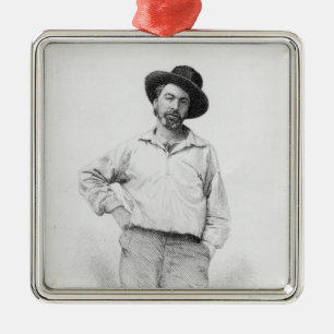 Walt Whitman, frontispiece to 'Leaves of Metal Tree Decoration