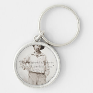 Walt Whitman key chain
