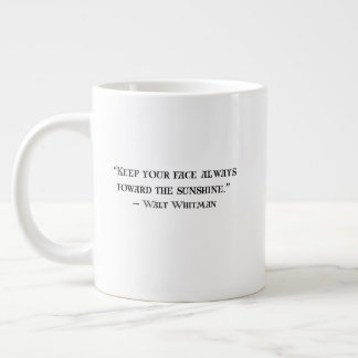 Walt Whitman Positive Quote Coffee Mug