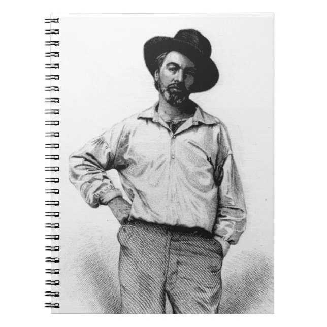 Walt Whitman Spiral Notebook (Front)