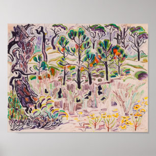 Walter Anderson painting Poster
