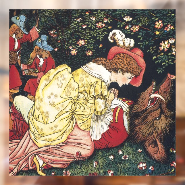 Walter Crane Beauty and the Beast (Sheet 2)
