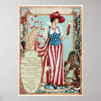 Walter Crane Columbia's Courtship United States