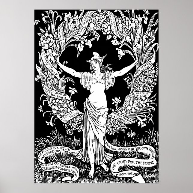 WALTER CRANE POSTER (Front)