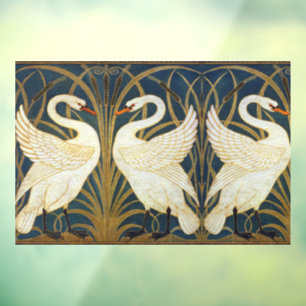 Walter Crane Swan Rush And Iris Art Nouveau